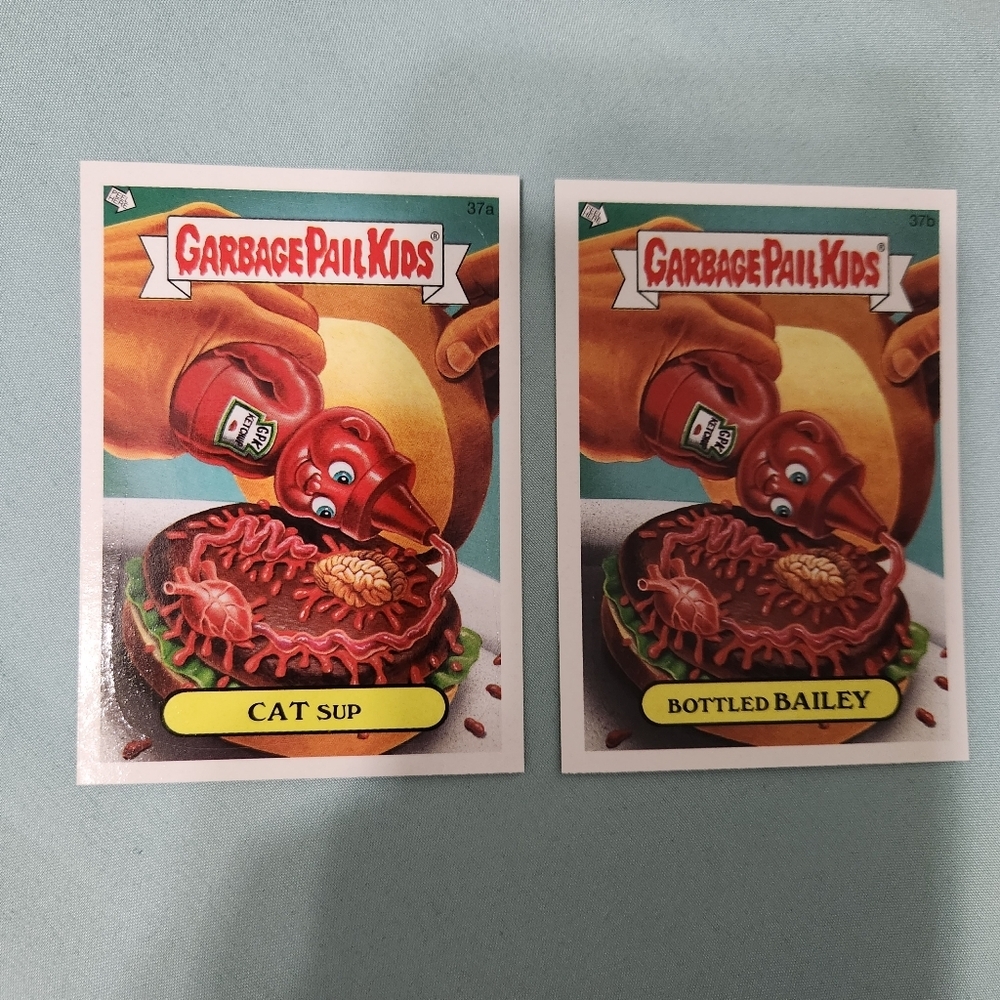Topps 2007 Garbage Pail Kids All-New Series 6 GPK 37a & 37b